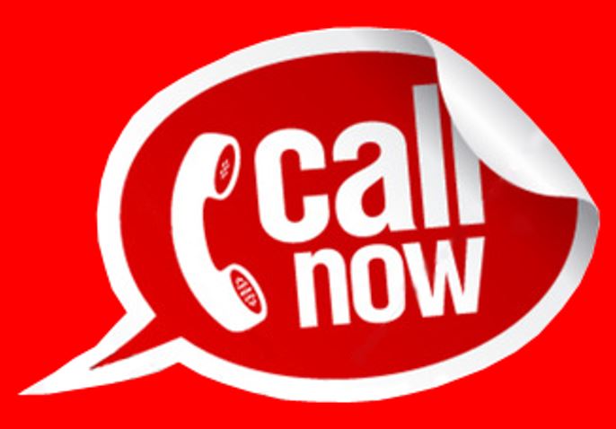 Call us now. Call us. Call Now. Call me Now. Call us today for a logo.